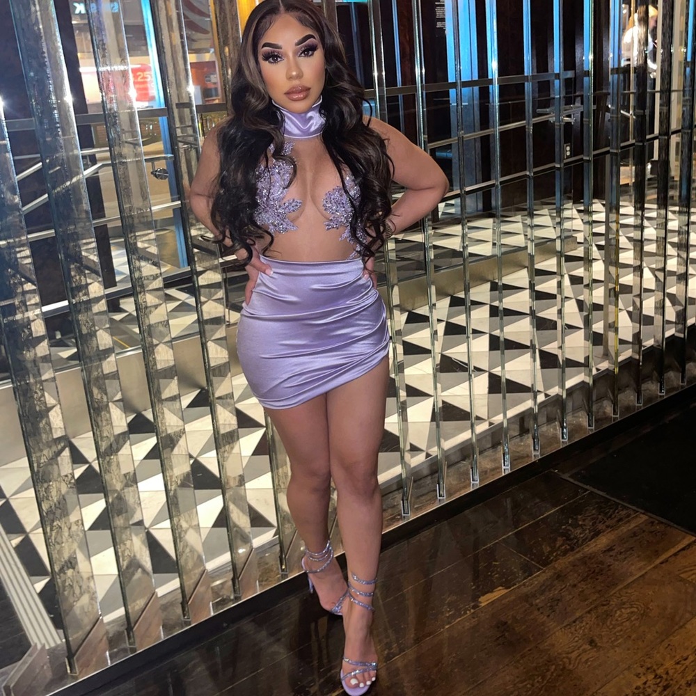Selling my birthday ensemble! Dress was $600 and heels $1,500 Rene Caovilla.